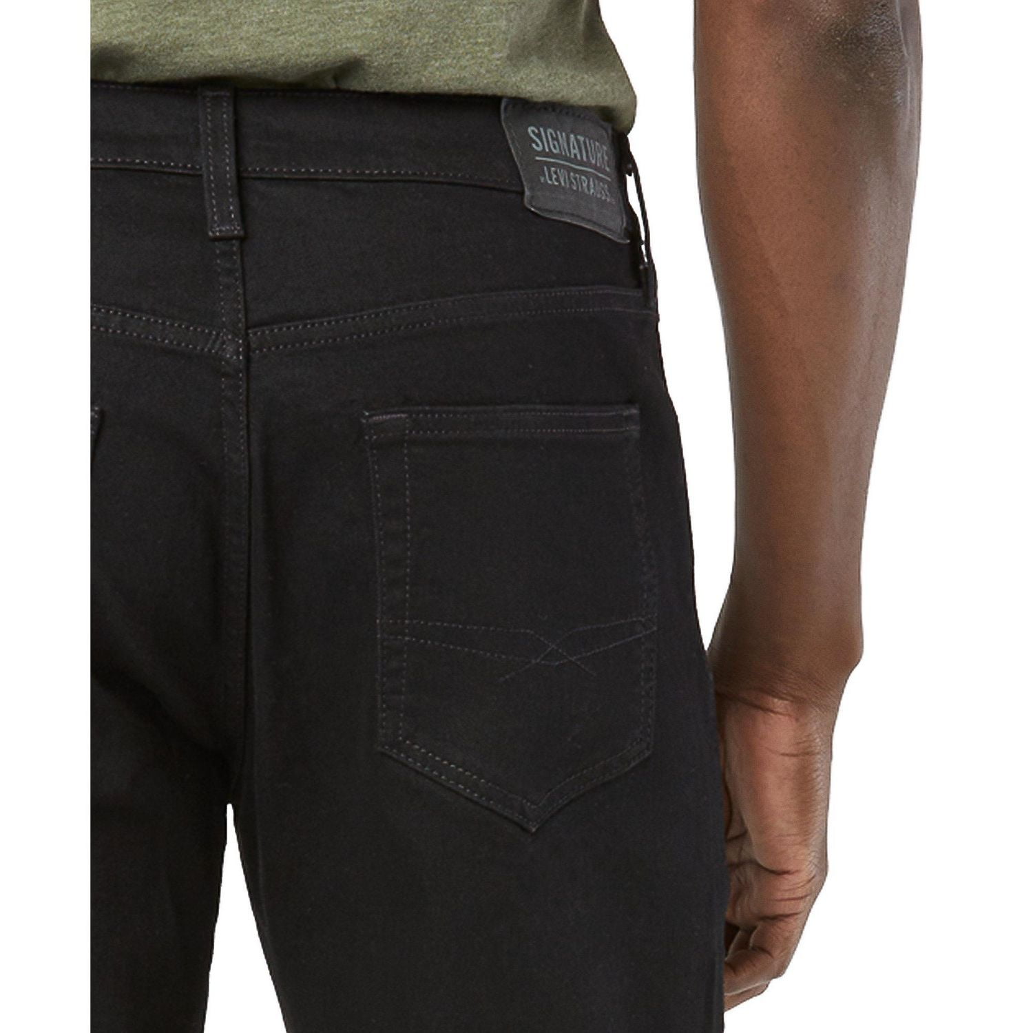 Men's Athletic Fit Flex Jean in Black Wash