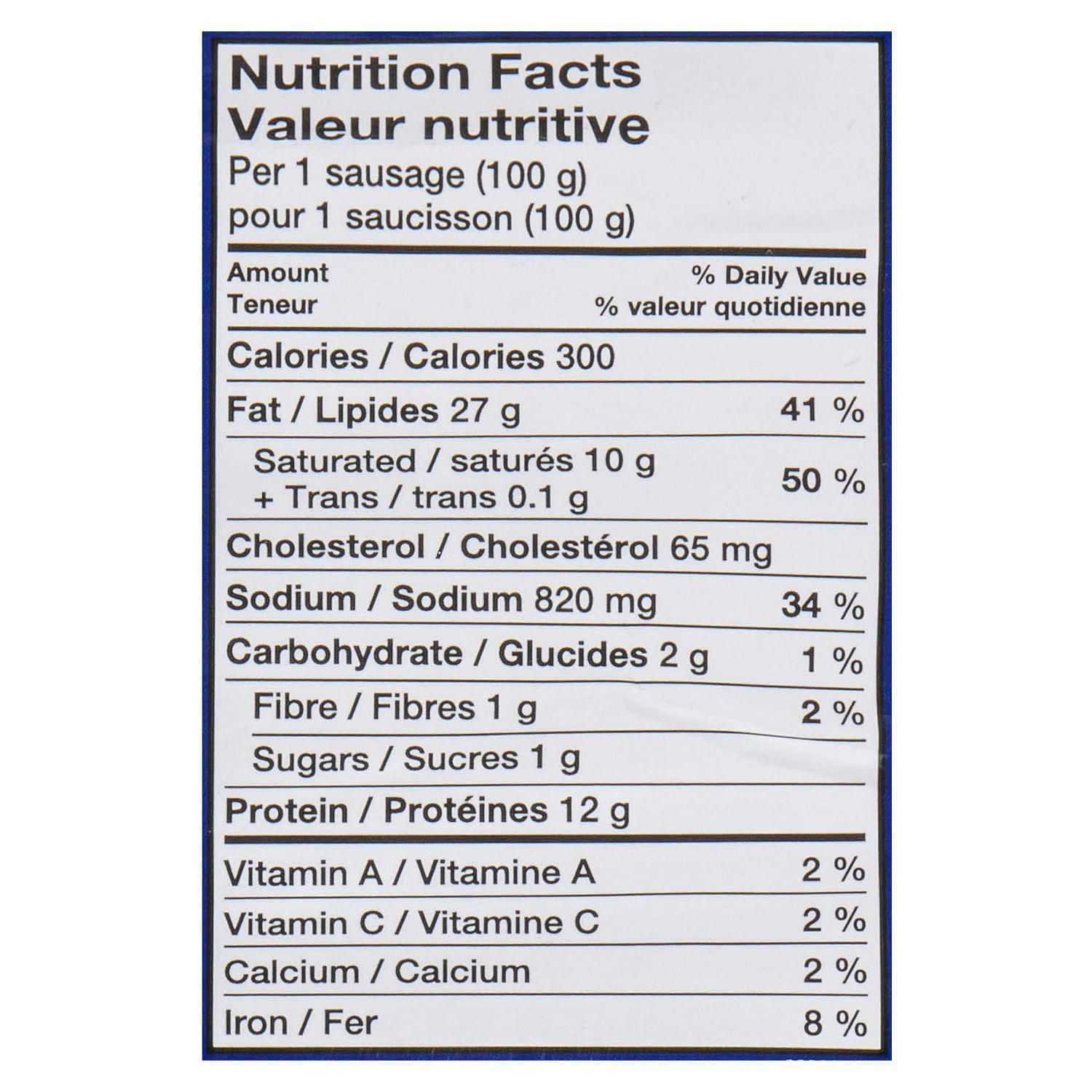 Saucisson fumé original Smokies Schneiders 900 g