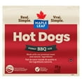 thumbnail image 2 of Saucisses fumées format barbecue sansluten Maple Leaf 375 g, 2 of 9
