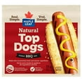 thumbnail image 2 of Maple Leaf Natural Top Dogs BBQ Hot Dogs, 375 g, 2 of 9