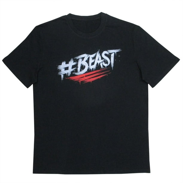 T-shirt à manches courtes pour hommes # Beast