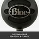 Blue Snowball iCE Microphone USB Plug 'n Play pour Enregistrement, Streaming, Podcast, Gaming sur PC et Mac avec Capsule Condensateur Cardioïde, Support Ajustable et câble USB - Noir – image 5 sur 9