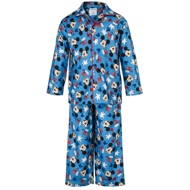 Ens. pyjama de nuit deux pièces Mickey de Disney pour garçons