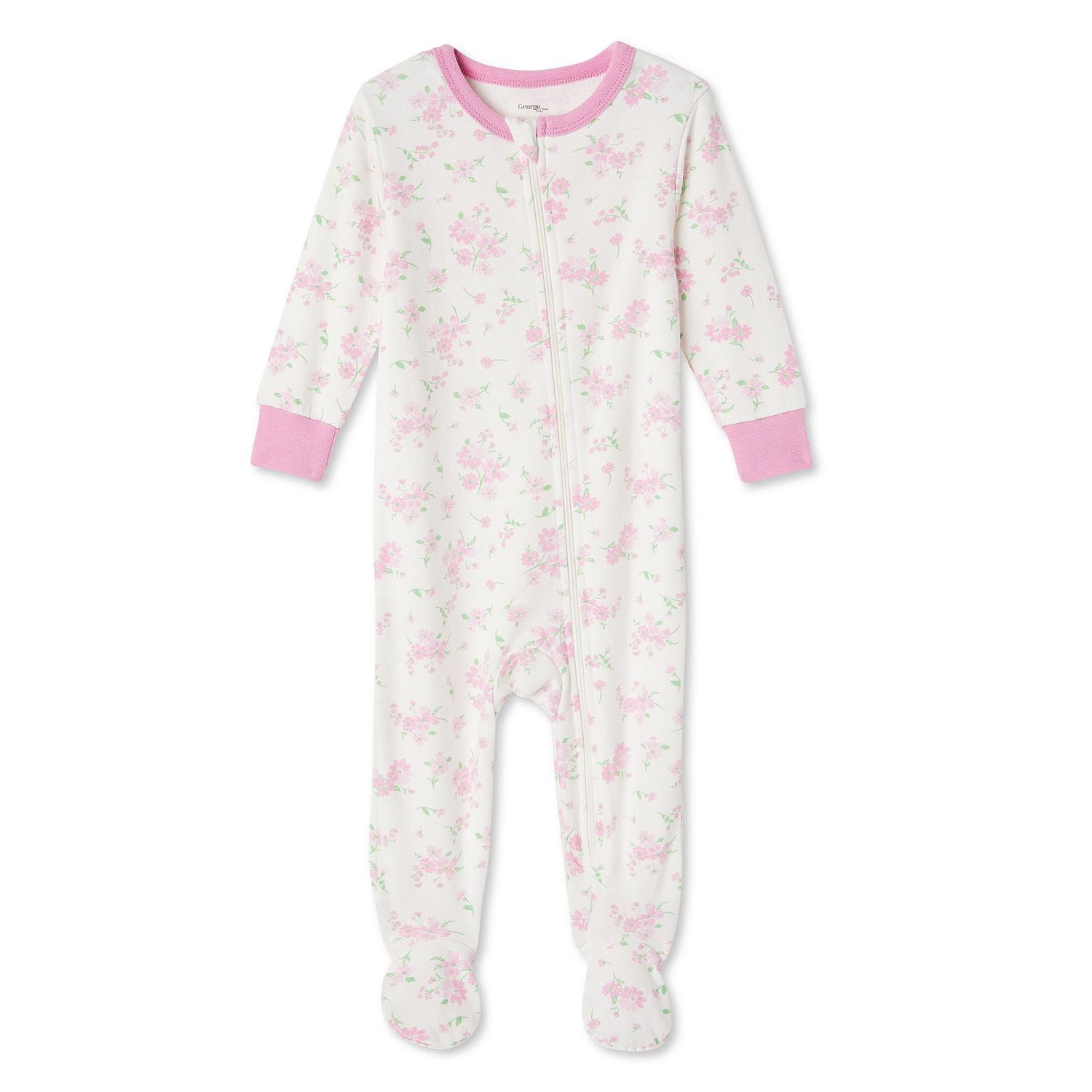George Baby Girls' Sleeper with Toy 2-Piece Set