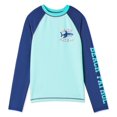 thumbnail image 1 of George Boys' Long Raglan Sleeve Rashguard Tee, 1 of 2