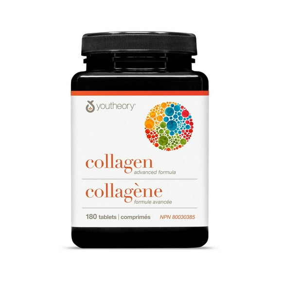 Youtheory Collagen Advanced Formula, 180 Tablets