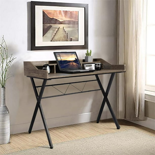 Homycasa Industrial Home Office Desk Computer Study Tables for Reading ...