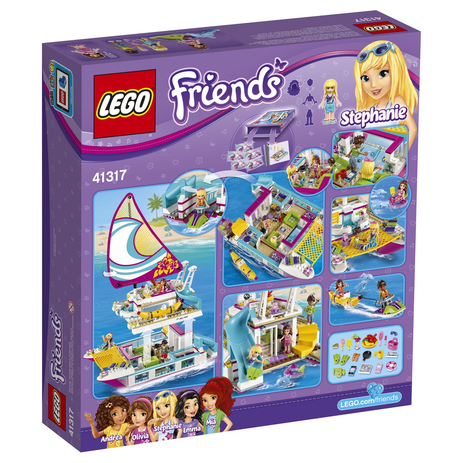 data Ledningsevne Kritisk LEGO LEGO Friends - Sunshine Catamaran (41317) | Walmart Canada