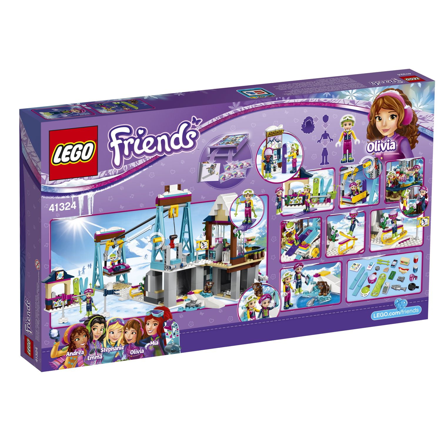 Lego friends skiing sale