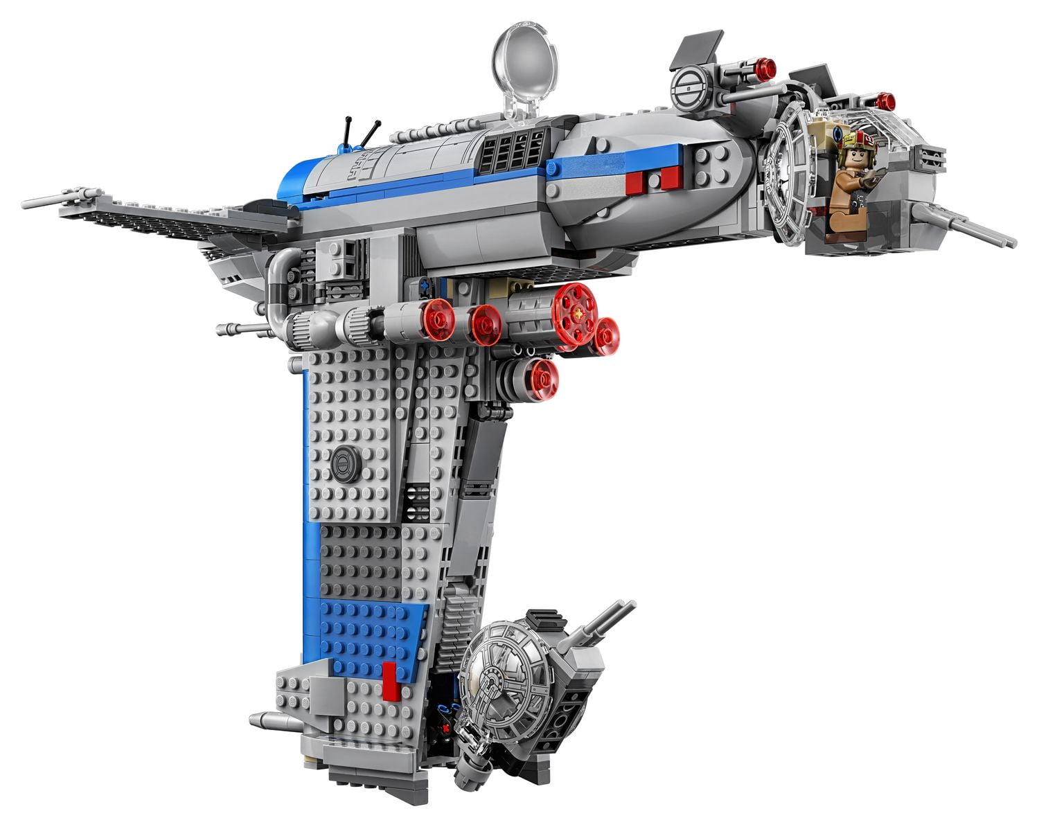 LEGO Star Wars Resistance Bomber 75188 Toy Building Kit 780 Pieces Walmart