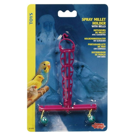 Living World Spray Millet Holder, For small birds
