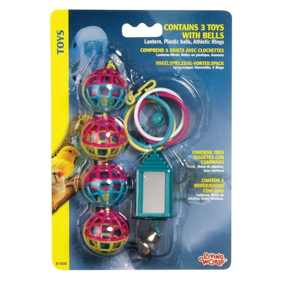 Living World Classic Toy Value Pack for Small Birds, Assortment