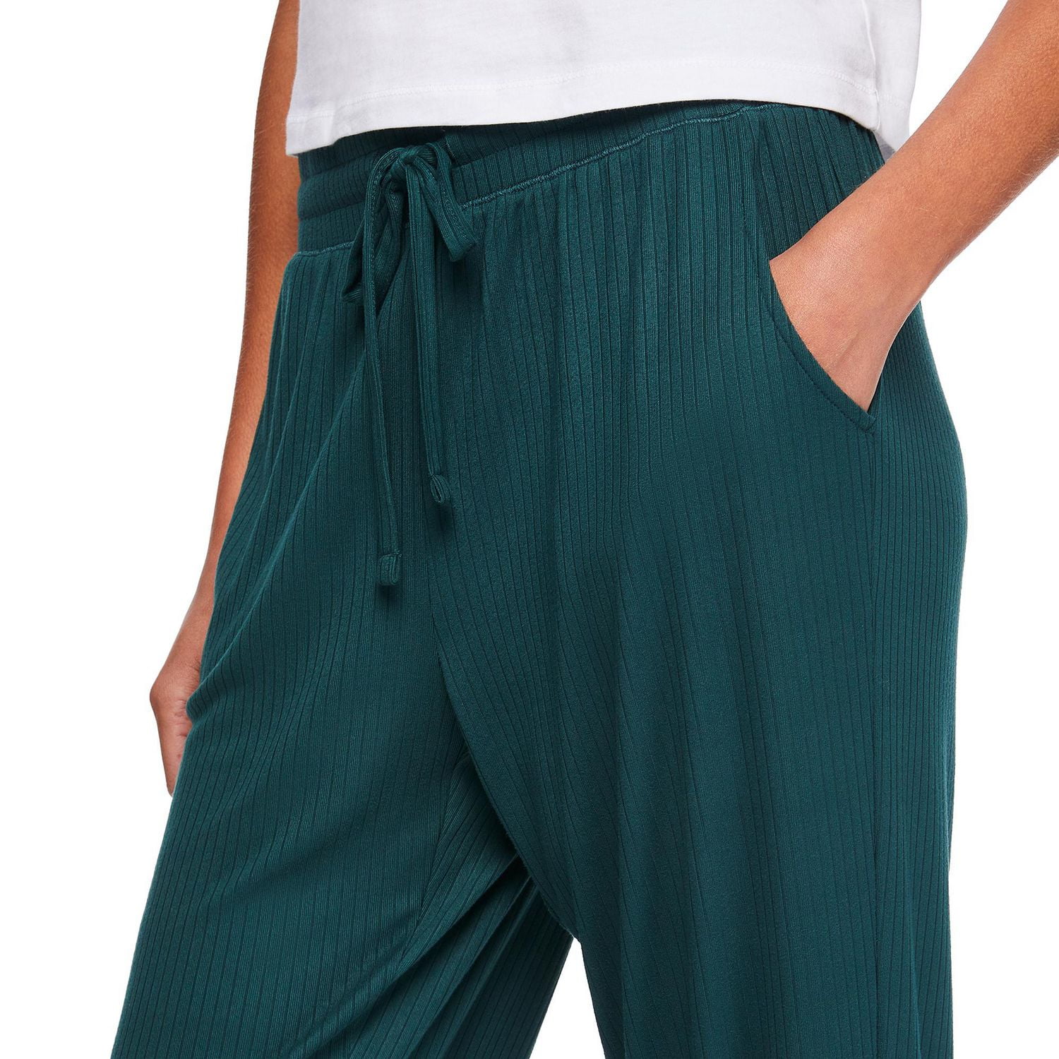 Jogger de nuit à effet peau pêche George pour femmes