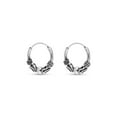 thumbnail image 1 of BOUCLES D'OREILLES QUINTESSENTIELLES EN ARGENT MASSIF, 1 of 1