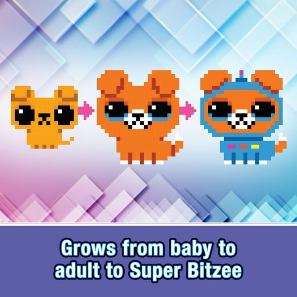 Bitzee, jouet animal numérique interactif et boîtier avec 15 animaux à  l'intérieur, animaux électroniques virtuels qui réagissent au toucher,  jouets pour enfants, pour filles et garçons animal de compagnie 
