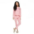 thumbnail image 1 of Pyjama 2 pièces avec manchettes Justice pour filles, 1 of 8