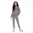 thumbnail image 1 of Justice Girls' Cuffed Pajamas 2-Piece Set, 1 of 8
