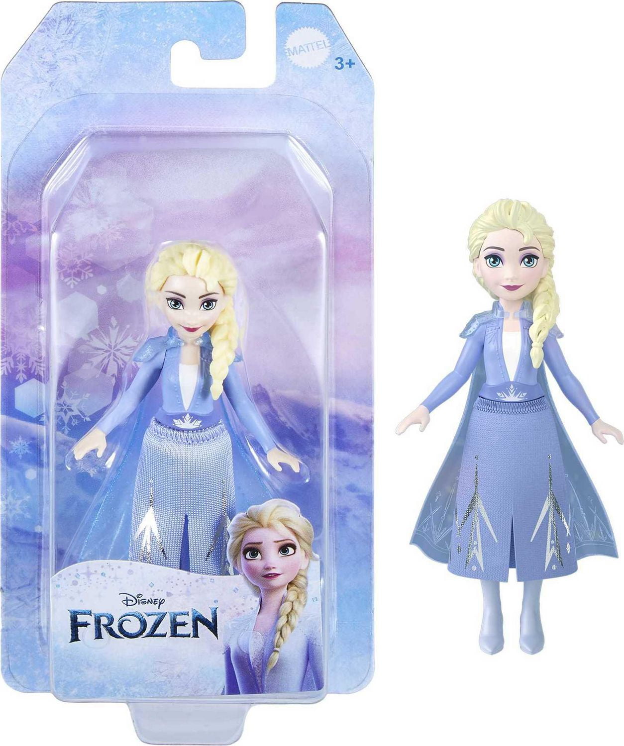 Disney Frozen Elsa Small Doll Collectible Disney Toy Inspired by the Movie Disney Frozen 2 Walmart