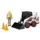 Adventure Force Freewheeling Bobcat Loader Play Set with Posable Figure and Accessories (5 Pieces), Bobcat Loader w/Figure 5pc - image 1 of 6