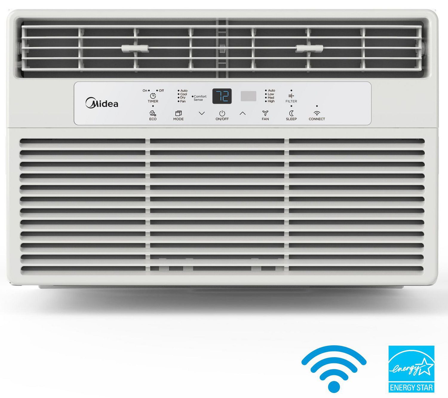 Midea 5,000 BTU 115V Window Air Conditioner With Comfort Sense Remote ...