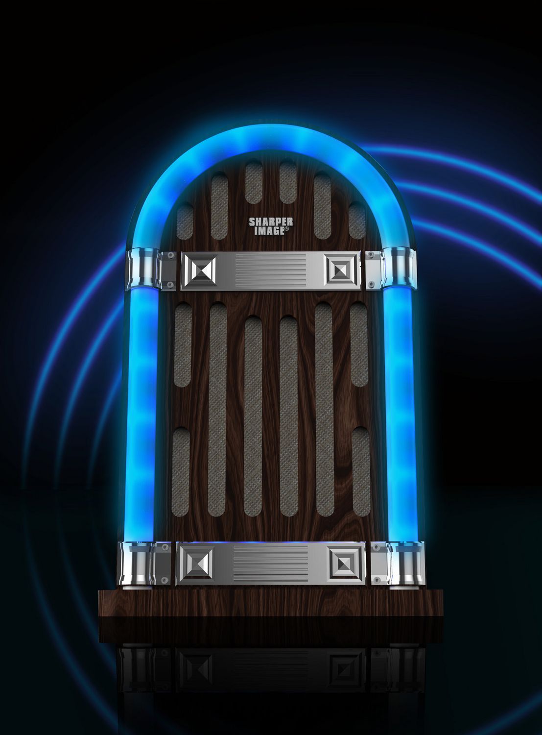 sharper image bluetooth jukebox