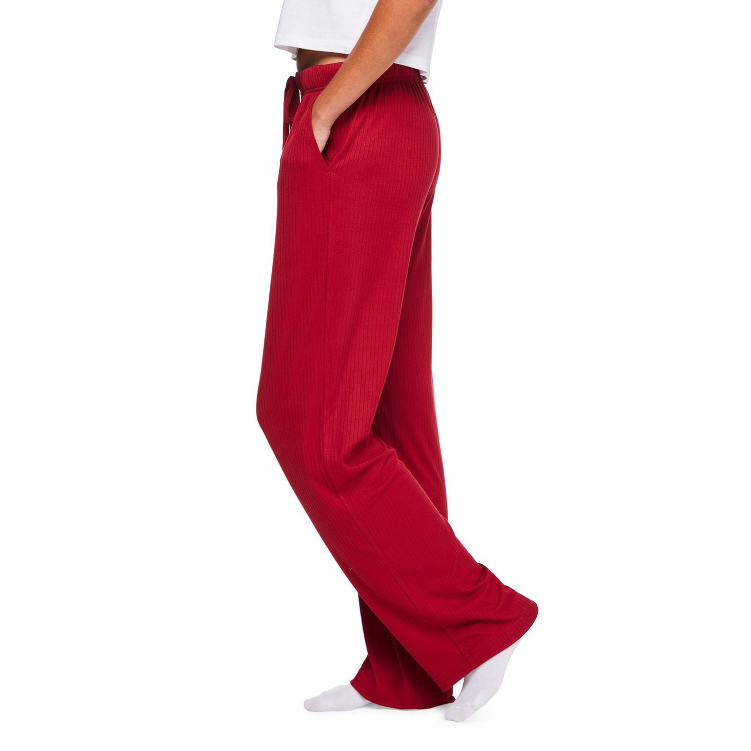 Pantalon de nuit à effet peau pêche George pour femmes