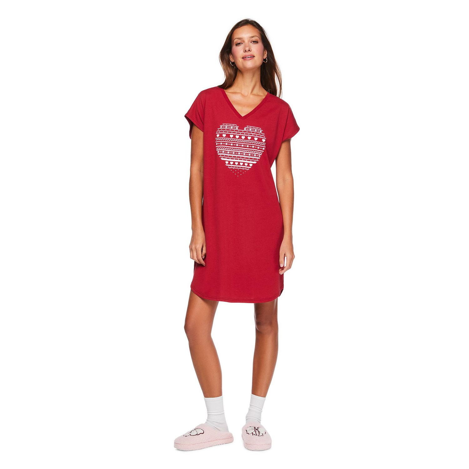 George Women's V-Neck Nightshirt