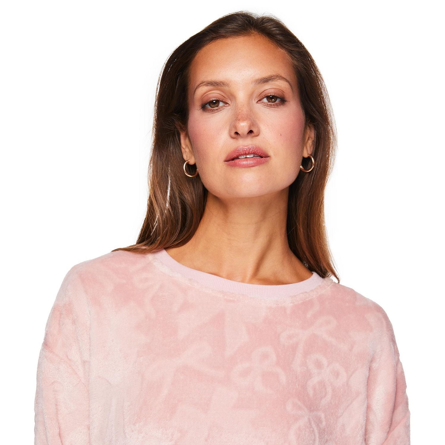 George Women's Plush Pajama 2-Piece Set