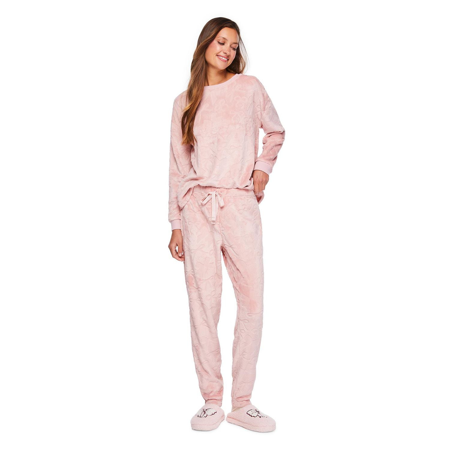 George Women's Plush Pajama 2-Piece Set