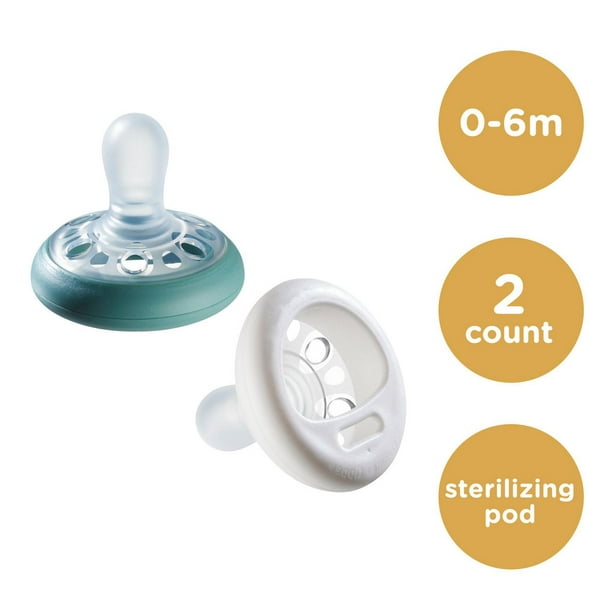 Tommee Tippee Pickapaci Mixed Pacifier 3 Pack, Breast-like