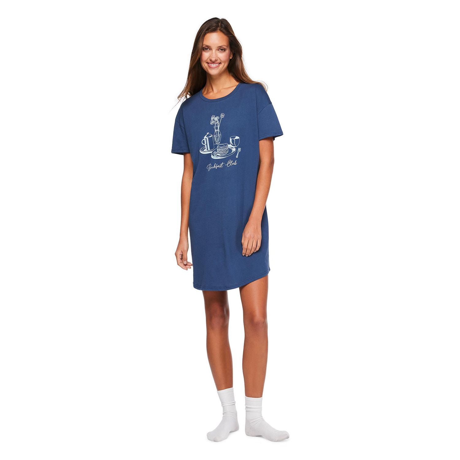 George Women's Crew-Neck Nightshirt