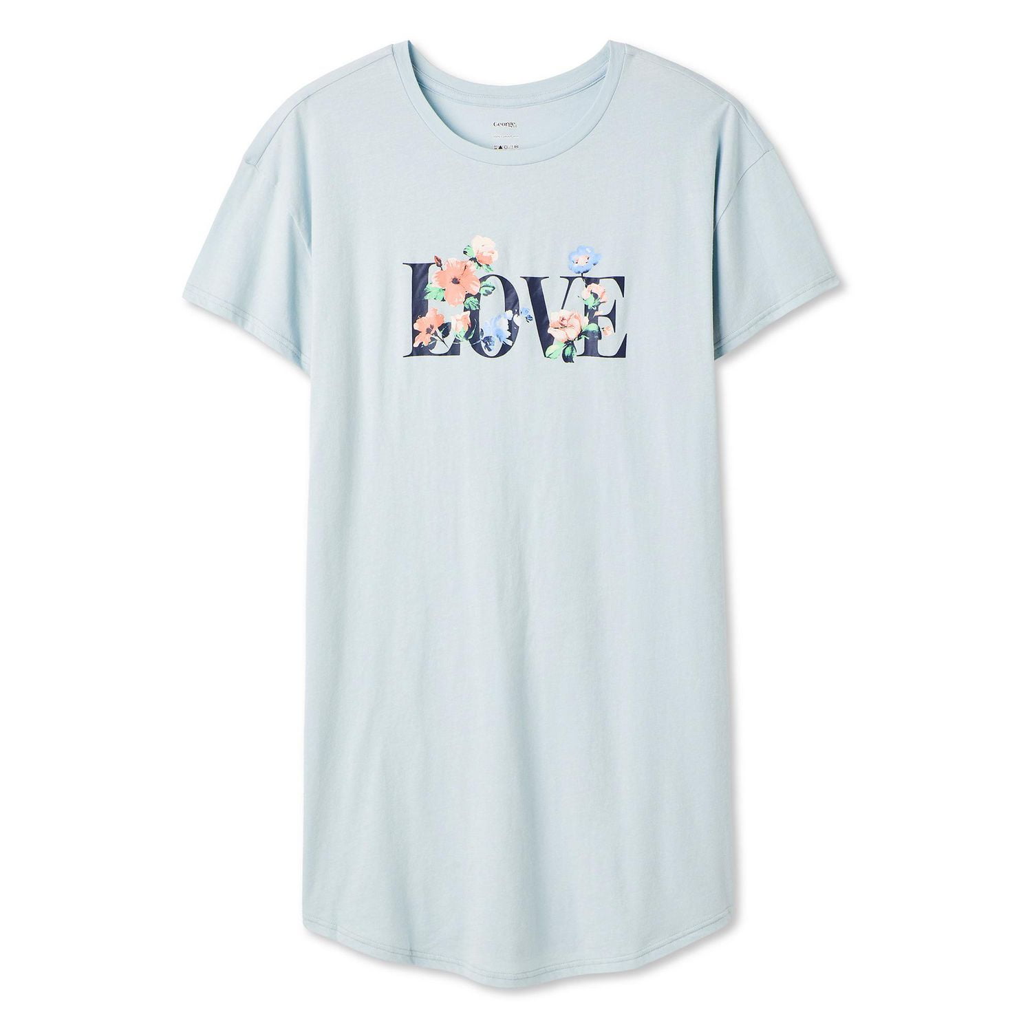 George Women's Crew-Neck Nightshirt