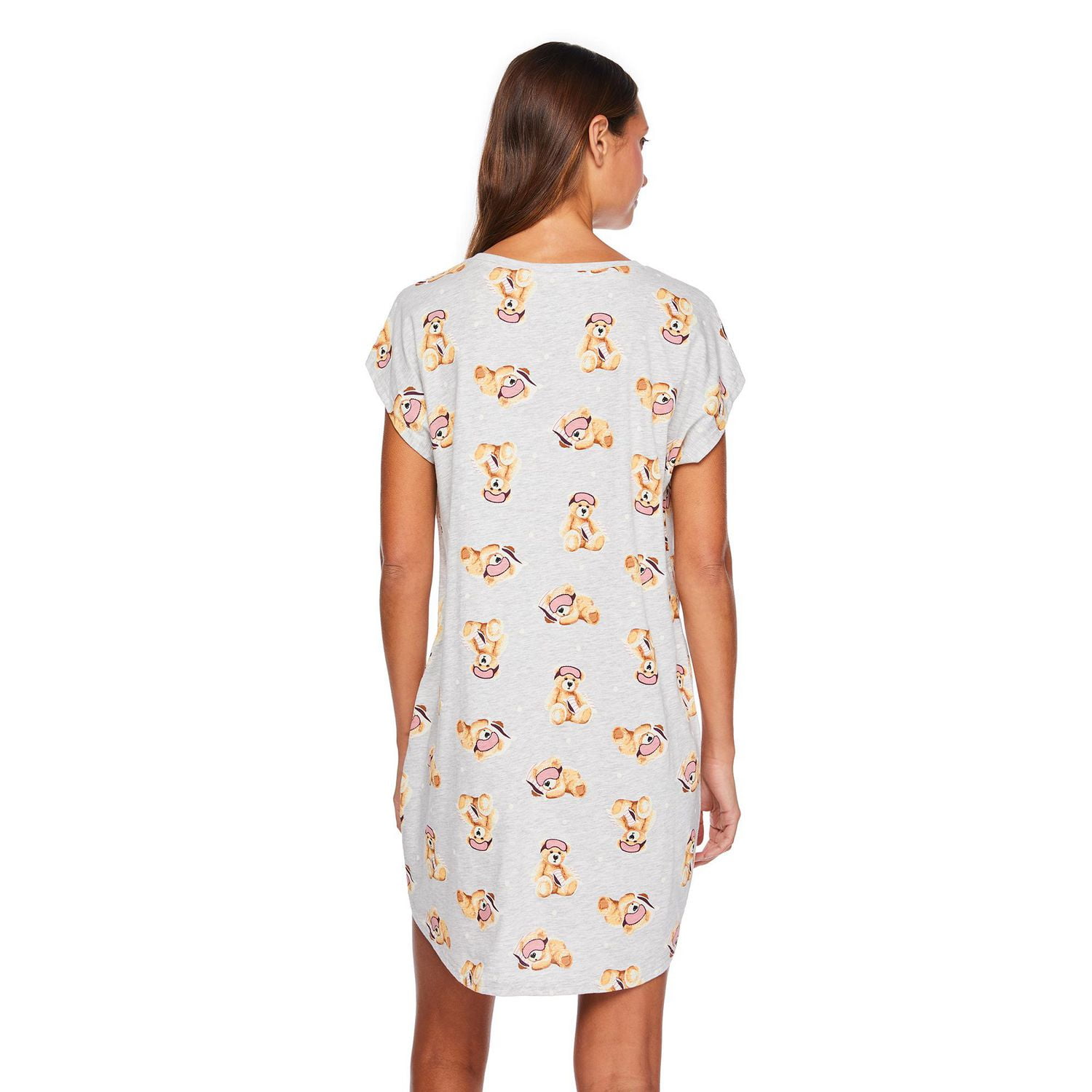 Chemise de nuit à encolure en V George pour femmes