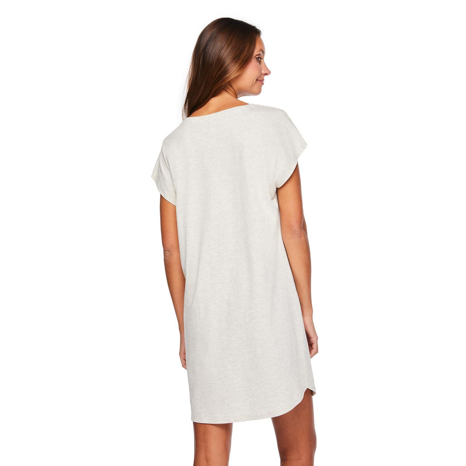 Chemise de nuit à encolure en V George pour femmes