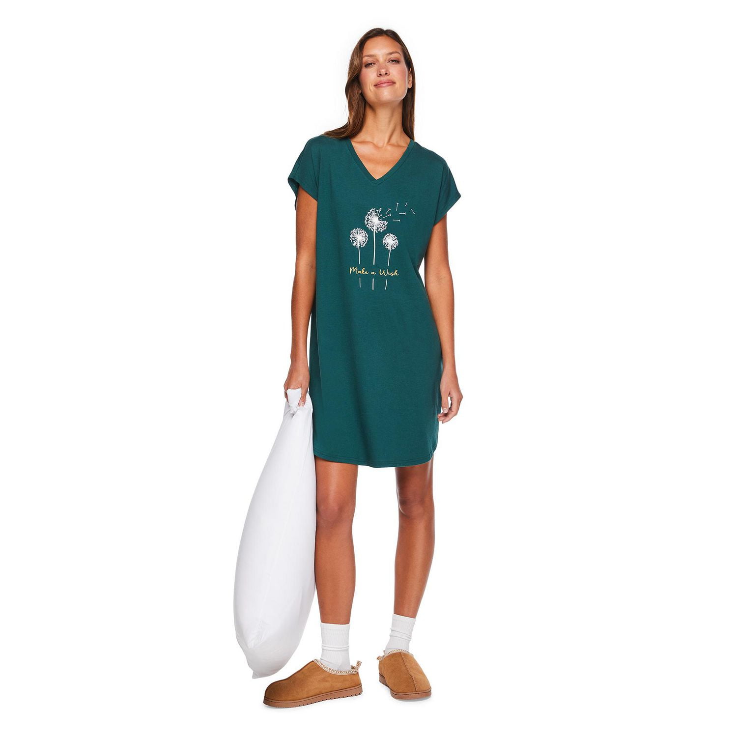 George Women's V-Neck Nightshirt