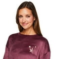 thumbnail image 4 of George Women's Velour Pajama 2-Piece Set, 4 of 6