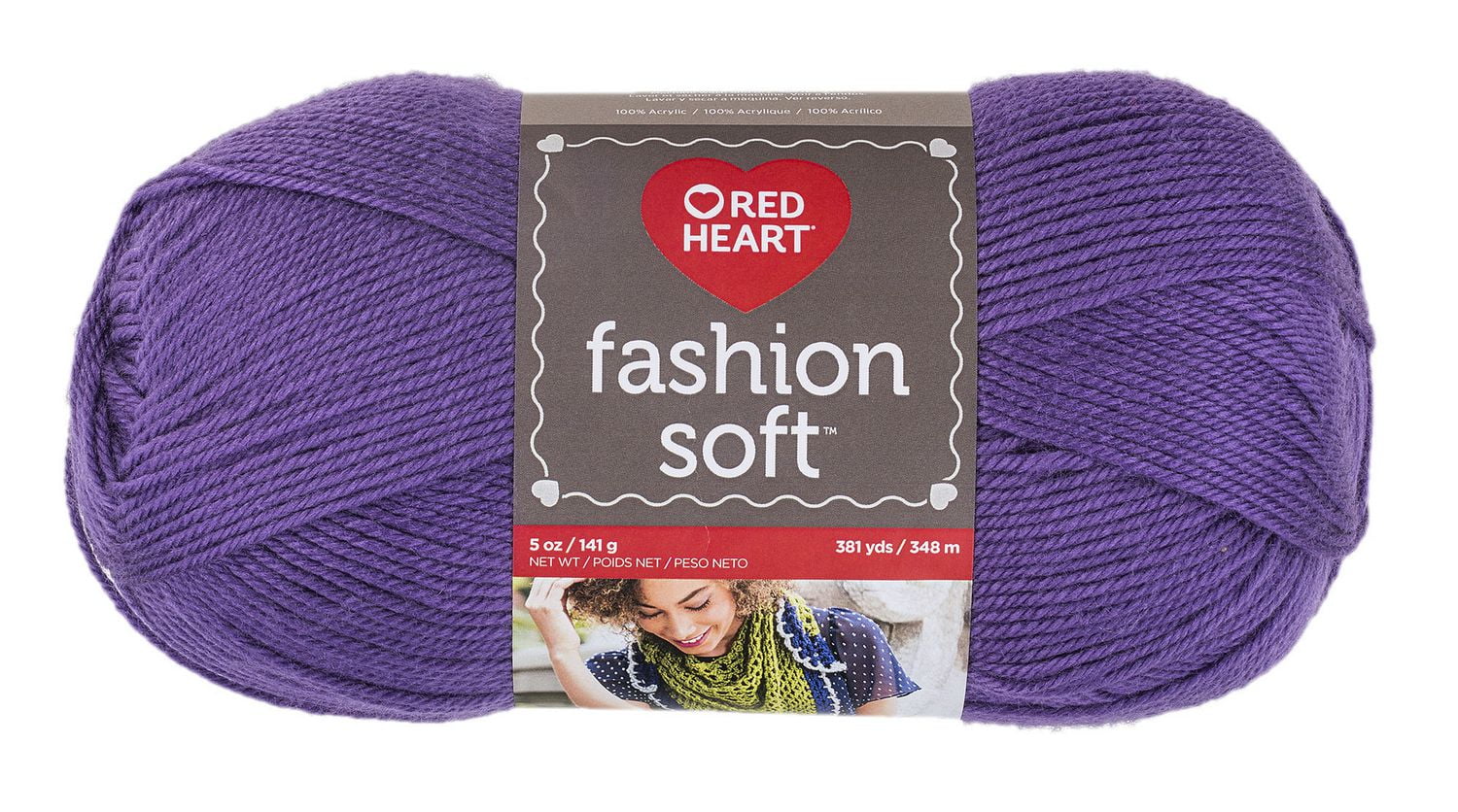 Red Heart Fashion Soft YarnLavender Walmart Canada