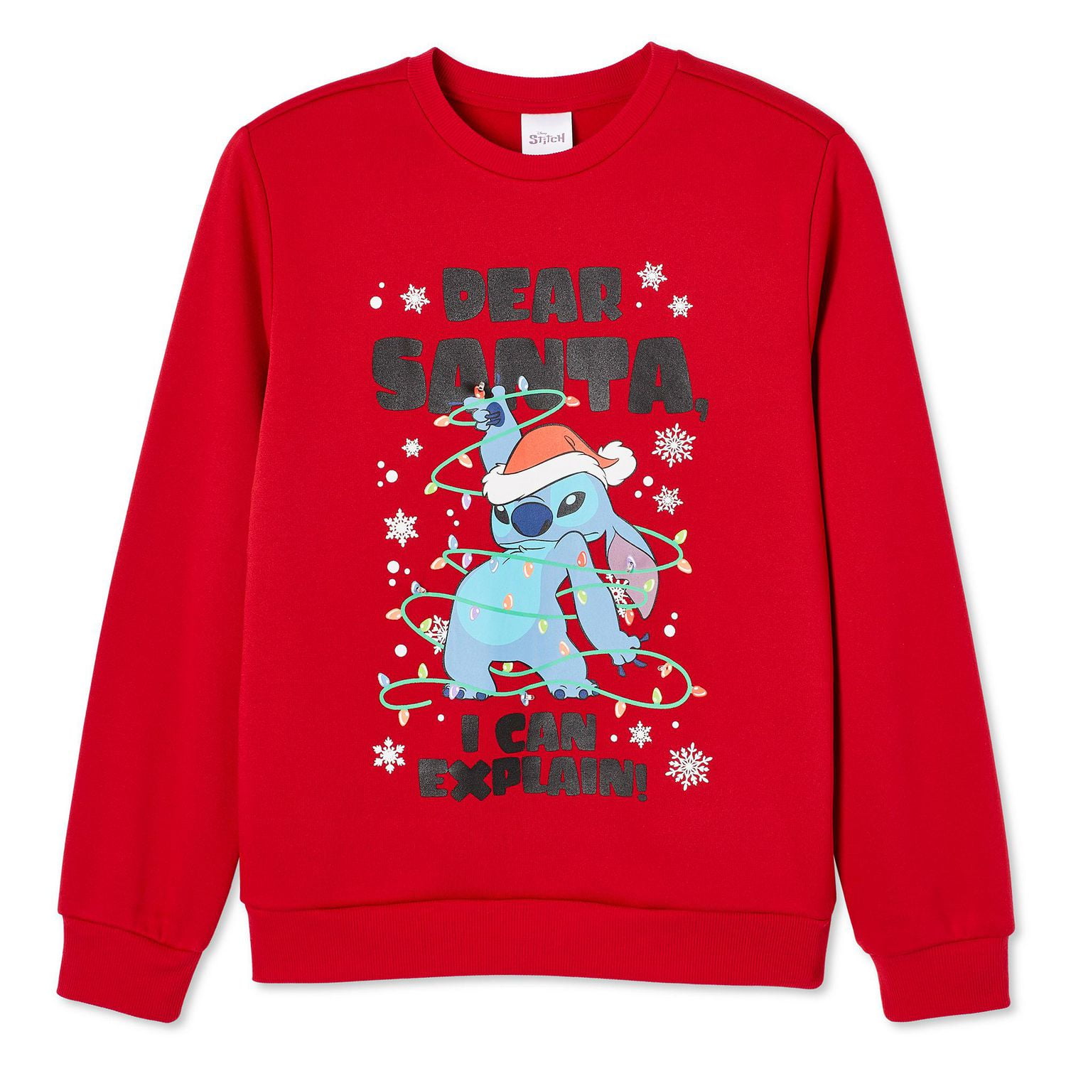Disney Boys' Stitch Light Up Fleece Popover