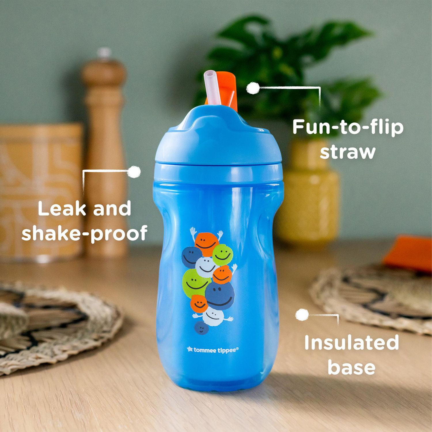 Tommee Tippee® Insulated Non-Spill Staw Cup - Assorted, 1 ct