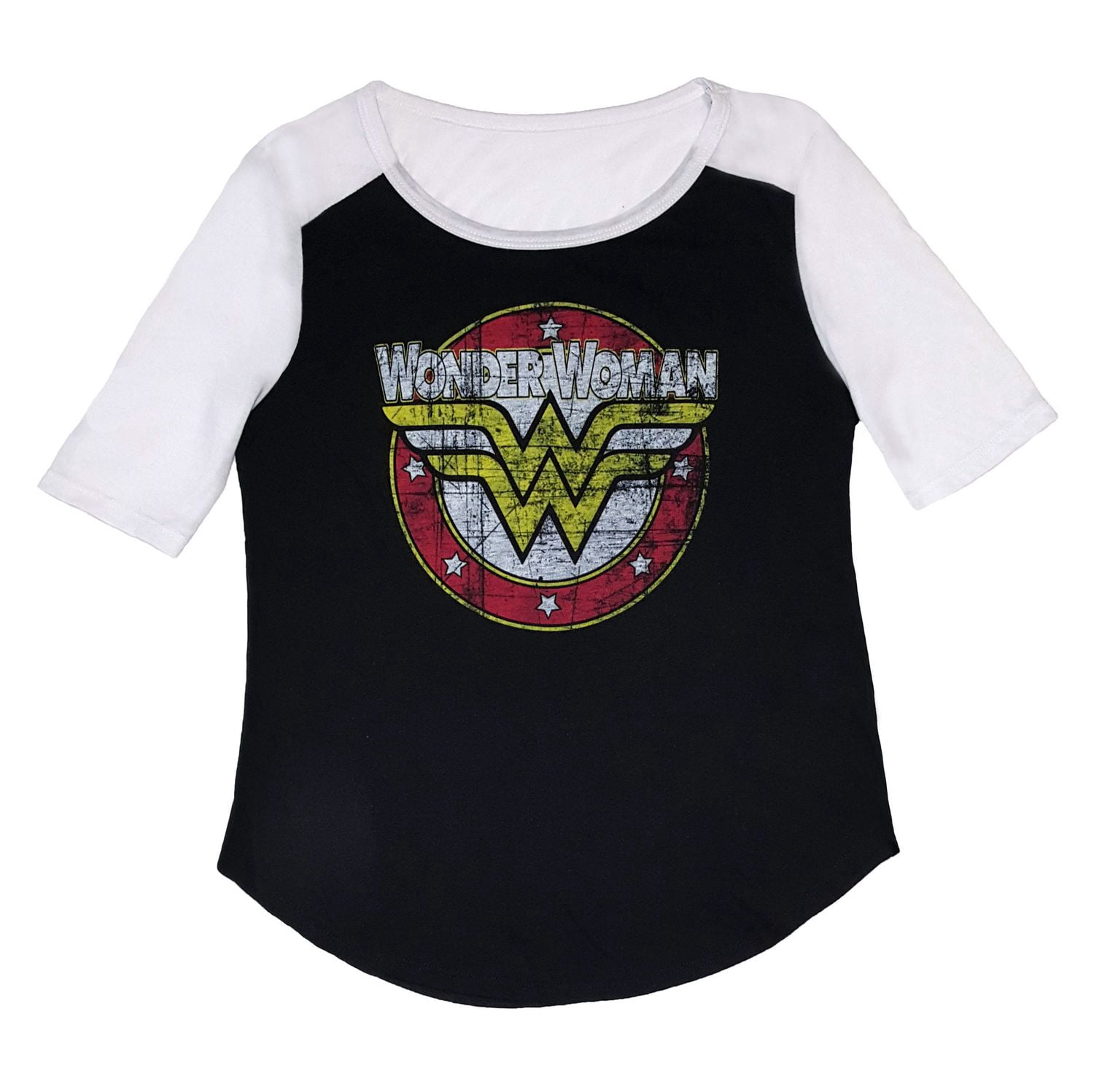 Wonder Woman Women's 3/4 Sleeve Raglan TShirt Walmart Canada