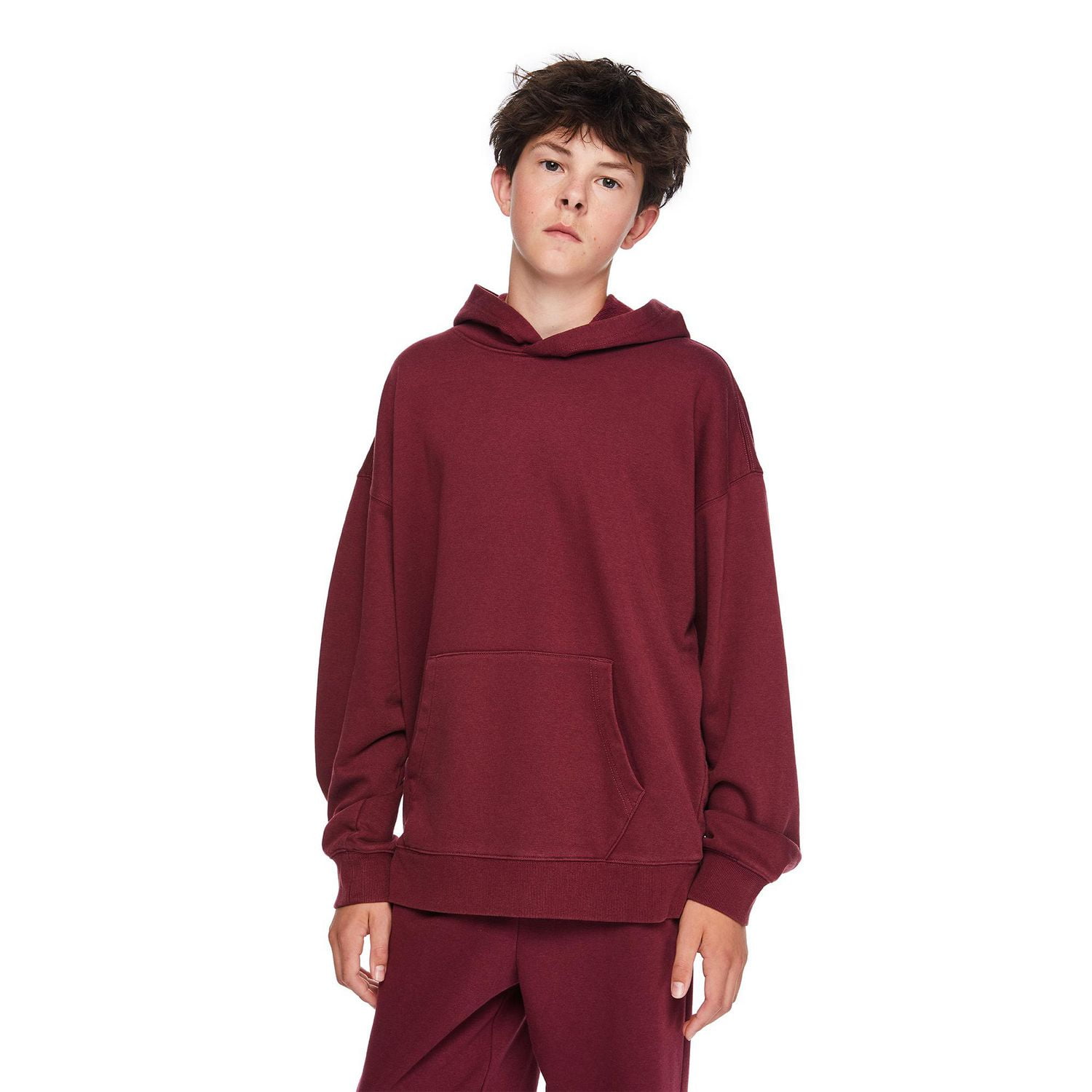 Haut à capuchon délavé manches longues Jackson pour garçons Tailles M-TTG