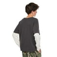 thumbnail image 4 of Jackson Boys' Washed Long Sleeve Fooler Tee, 4 of 6