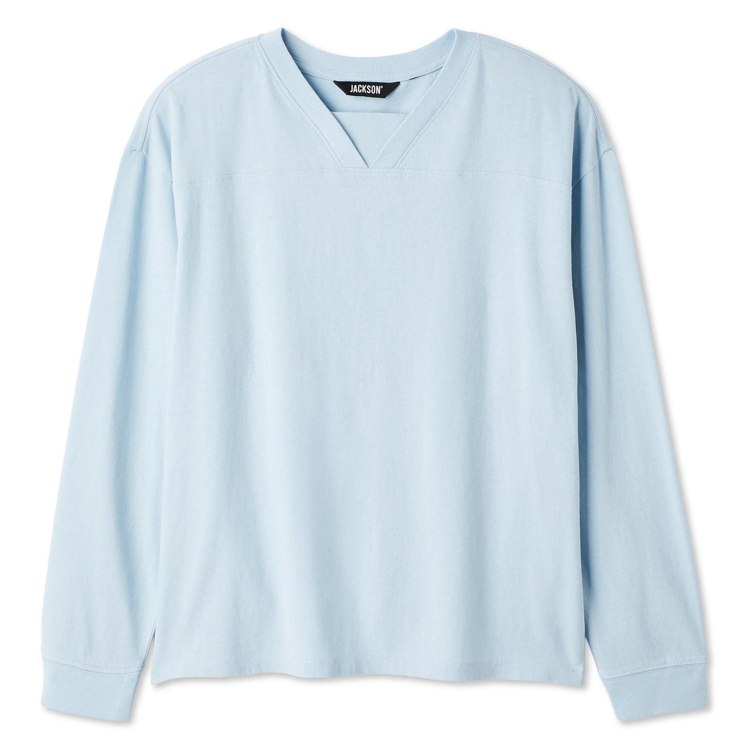 Jackson Boys' Washed Long Sleeve Yoke Seamed Tee