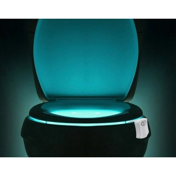 Lampe de toilette à LED - Veilleuse de toilette - Ensemble d