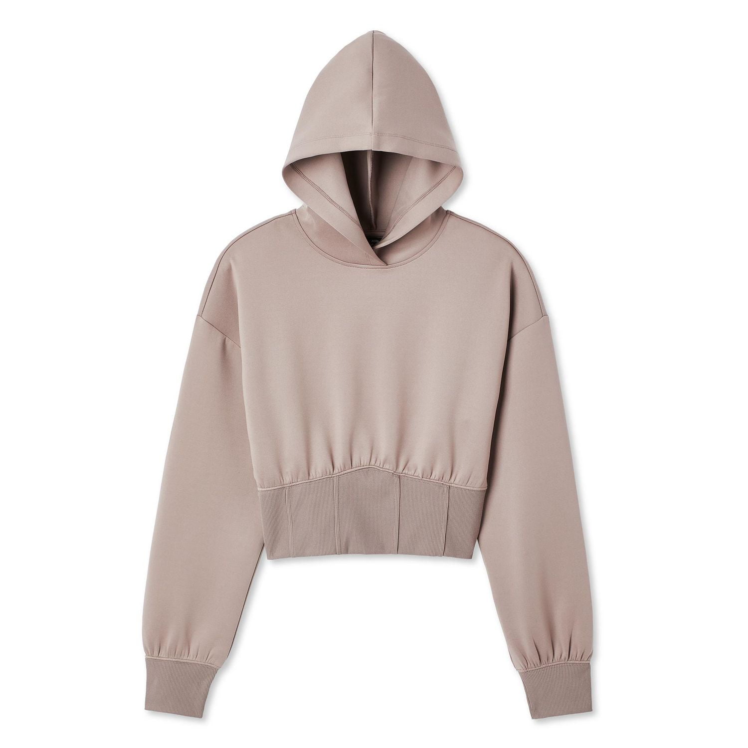 My Sister's Closet Girls' Long Sleeve Cropped Corset Hoodie