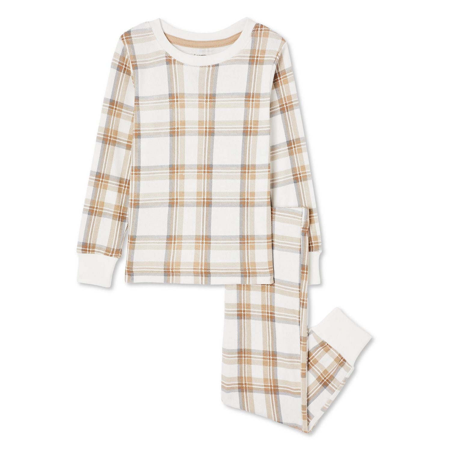 George Toddler Boys' Rib Pajama 2-Piece Set, Sizes 2T-5T
