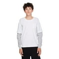 thumbnail image 2 of Jackson Boys' Washed Long Sleeve Fooler Tee, 2 of 6