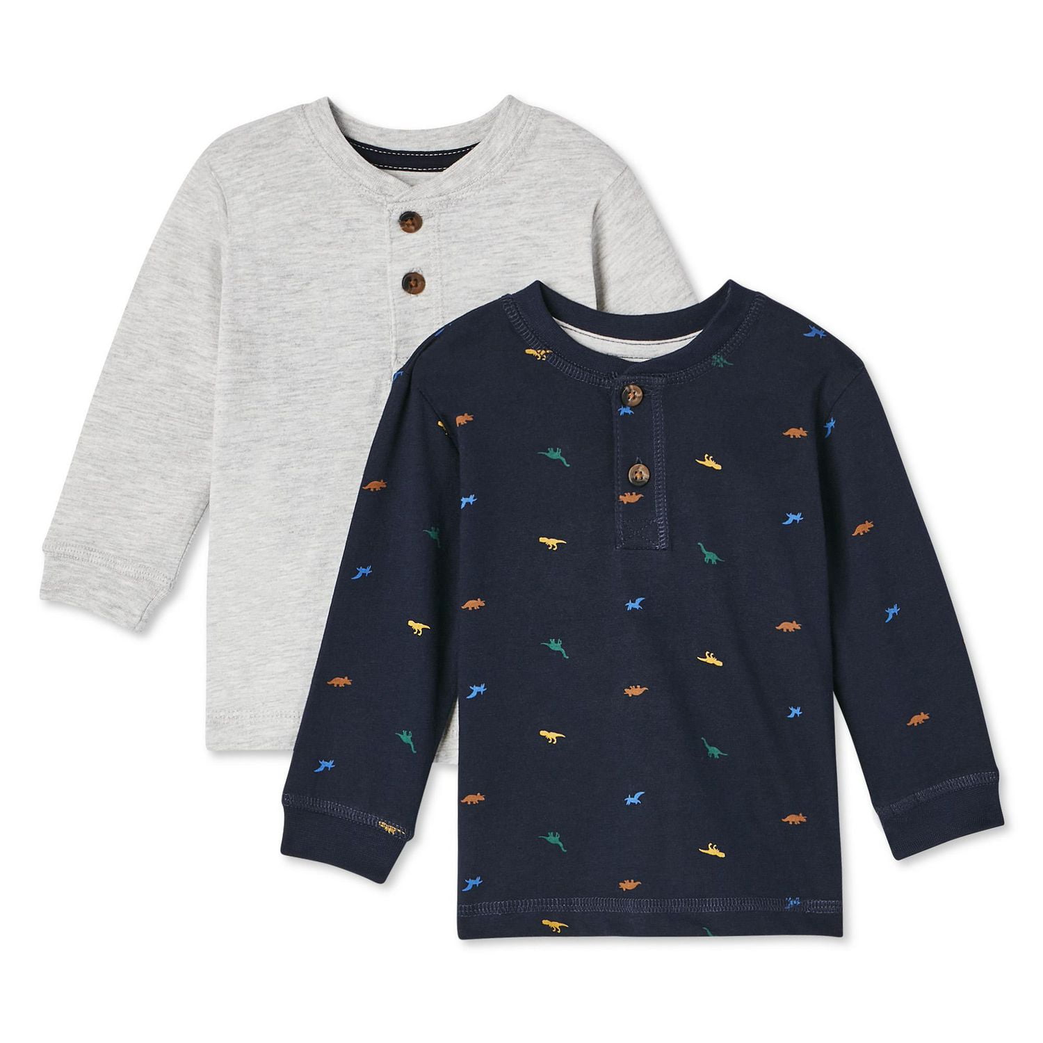 Baby Boys’ Henley Tee 2Pack Walmart Canada