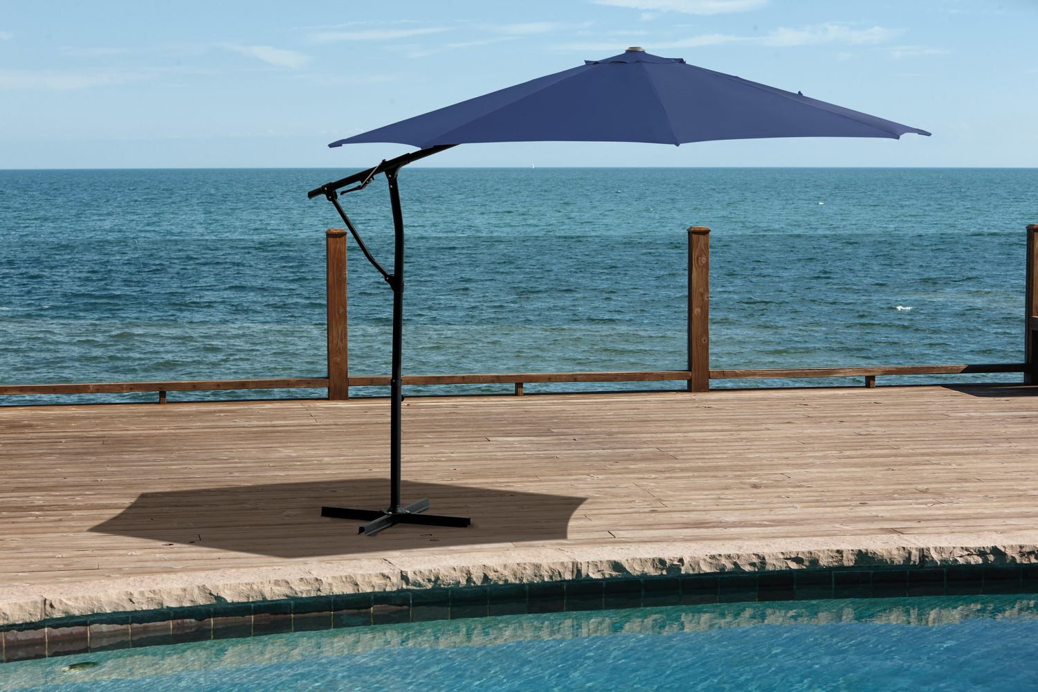 hometrends 10 ft. Round Offset Umbrella Walmart Canada