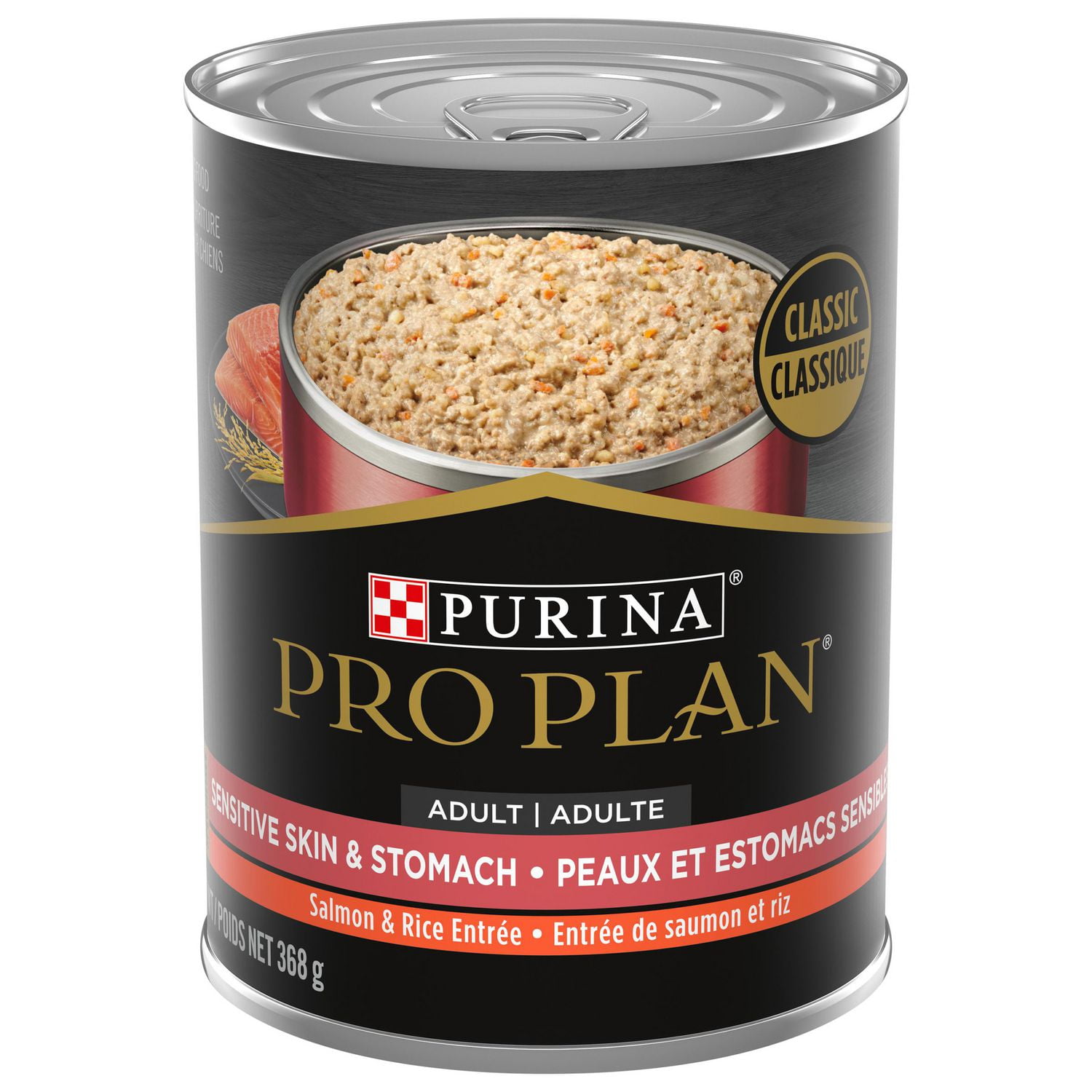 Purina Pro Plan Sensitive Skin Stomach Salmon Rice Entree Wet Dog Food 369 g Walmart